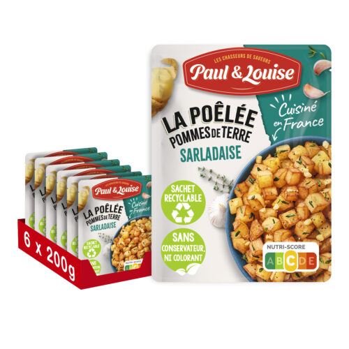 Poêlée Pomme de Terre Sarladaise (200g) - Lot de 6 unités