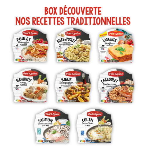 Box Découverte Paul & Louise :          Les Traditionnelles