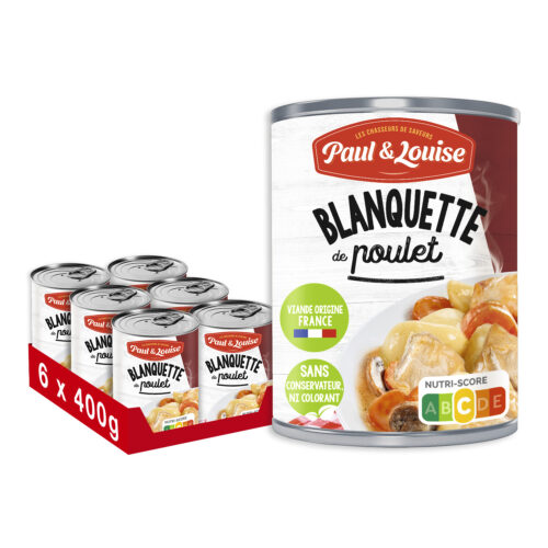 Blanquette de poulet (400g) - Lot de 6 unités